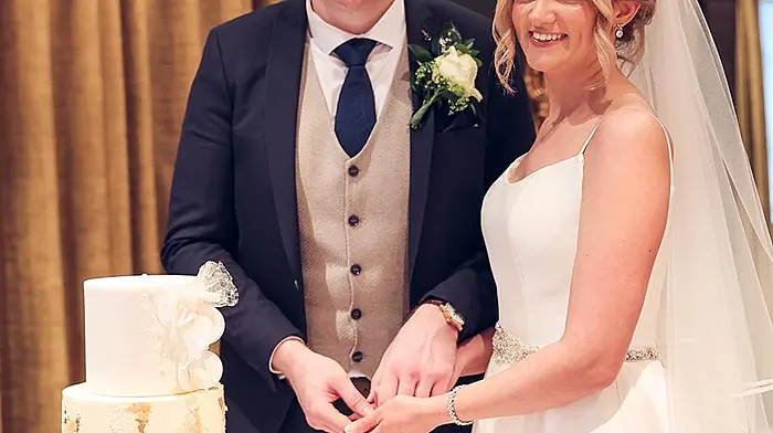 Emma Hickey of Ballycomane and Cathal McCarthy of Bantry on the celebration of their recent marriage.