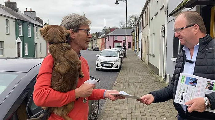 Mizen TD rejects ‘shoo-in’ talk and won’t ‘take anything for granted’ Image
