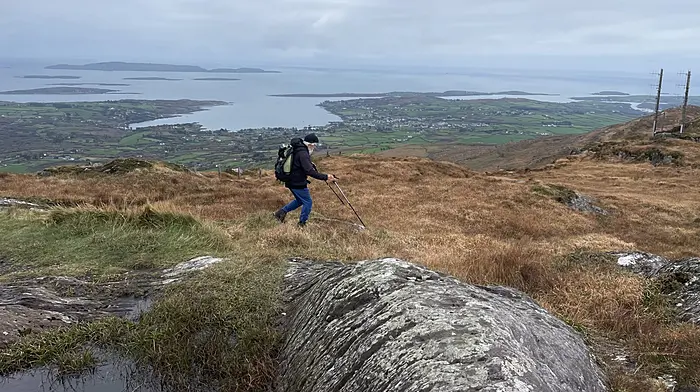 Eleanor Scully from Schull took this image of a hiker on Mount Gabriel with Carbery’s  'hundred isles' in the background.






 . And Schull harbour. 
Eleanor SCULLY. Schull.   0872385780 …


Sent from my iPhone