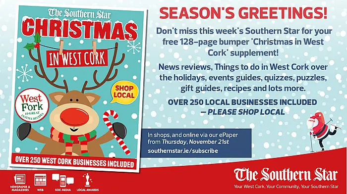 The Southern Star's 'Christmas in West Cork' bumper magazine Image