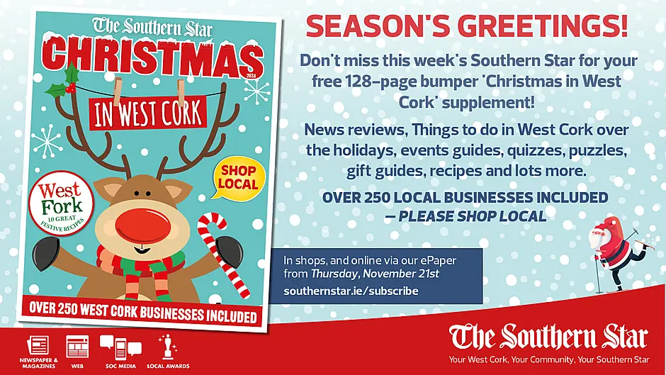 The Southern Star's 'Christmas in West Cork' bumper magazine Image
