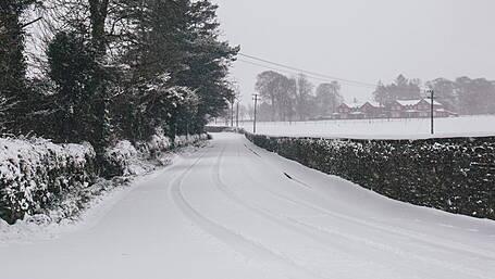 Status yellow rain, sleet and snow warning for Thursday Image