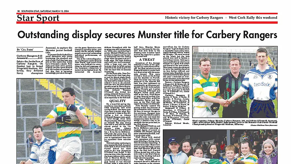 JOHN HAYES: Club championships always deliver, but Munster gradings have to be addressed Image