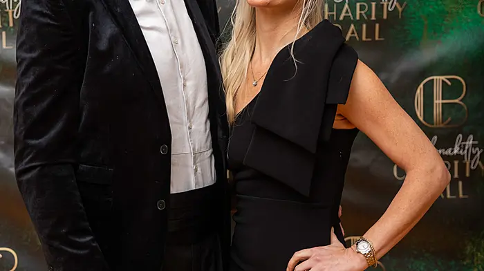 NO REPRO FEE Pictured at the annual Clonakilty Charity Ball held at Fernhill House Hotel to raise money for the children of Clonakilty on Saturday 23rd November 2024 were Duncan Cook & Lowry O’Mahony.Photography by Emma Jervis