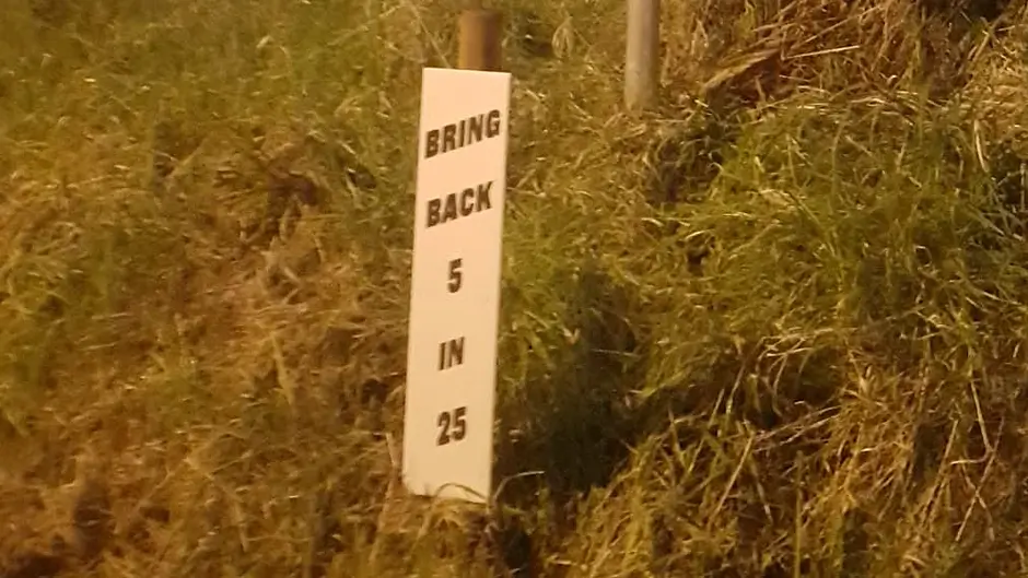 Cryptic ‘5 in 25’ signs in Skibb Image