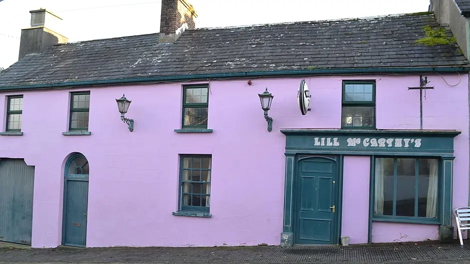 ‘Even on evenings when few ventured out, the pub fire was always lit’ Image
