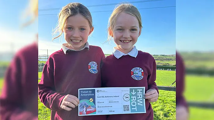 Rath National School’s got a ticket to Antarctica! Image