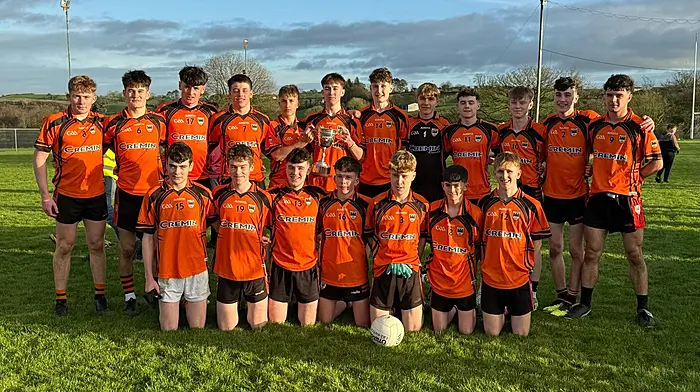 St Colum’s turn on the style to win county U16 football title Image