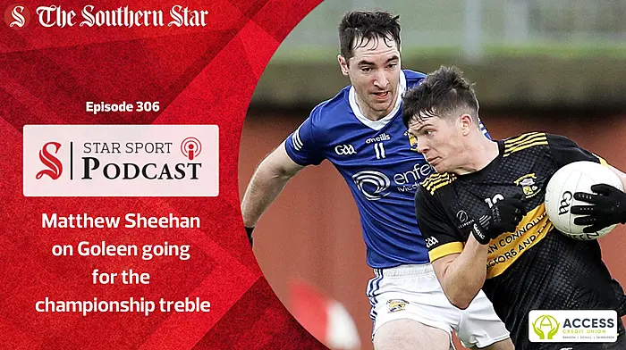 Matthew Sheehan on Goleen going for the championship treble Image