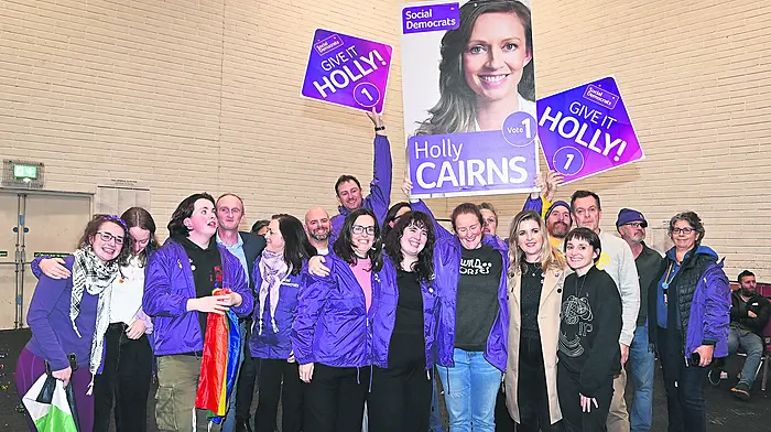 Soc Dems leader Cairns shows steel to defy naysayers Image