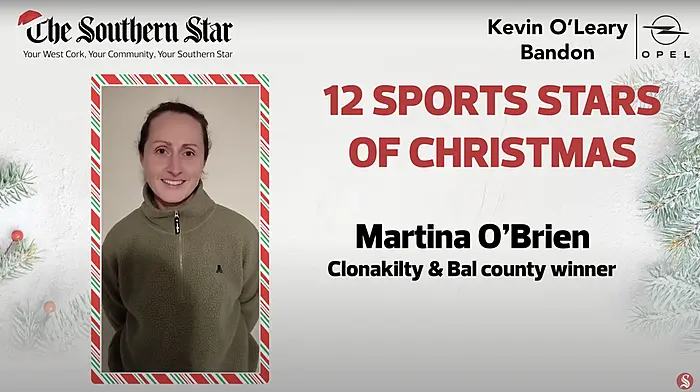 WATCH: 12 Sports Stars of Christmas, Day 9: Martina O'Brien Image