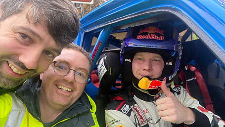 How a local trio rescued World Rally champion Kalle Rovanpera at Killarney Historic Rally Image
