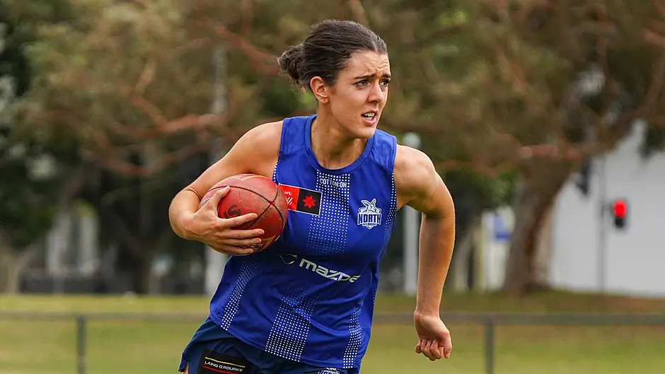 AFLW champion Erika O’Shea wants more success with North Melbourne and Cork Image