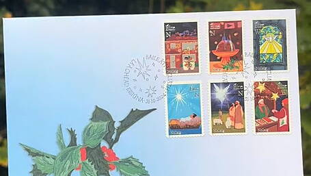 Clon artist Faye puts her stamp on Christmas Image
