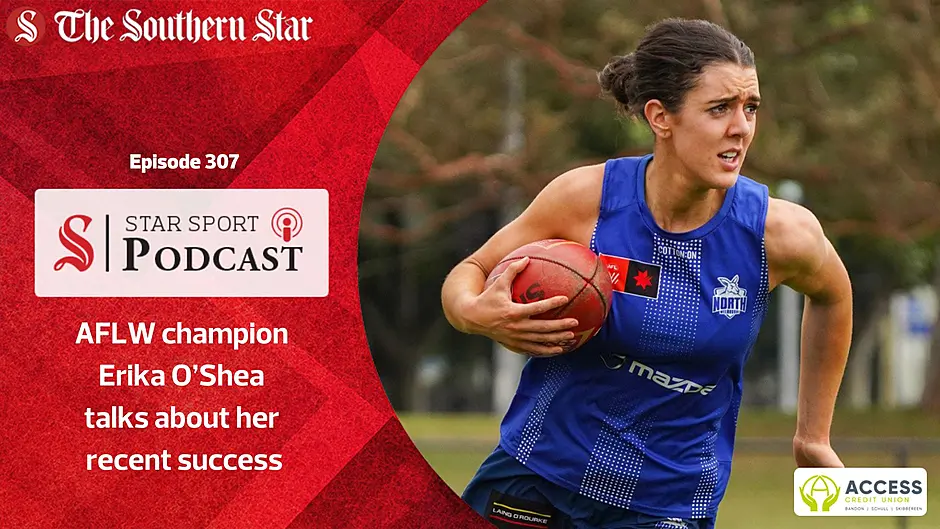 AFLW champion Erika O’Shea talks about her recent success Image