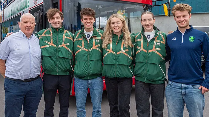 Rowing supremo Dominic Casey is honoured at UCC Image