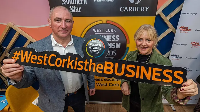 Robert and Hetty Walsh of Walsh Print and Graphics. (Photo: Andy Gibson)