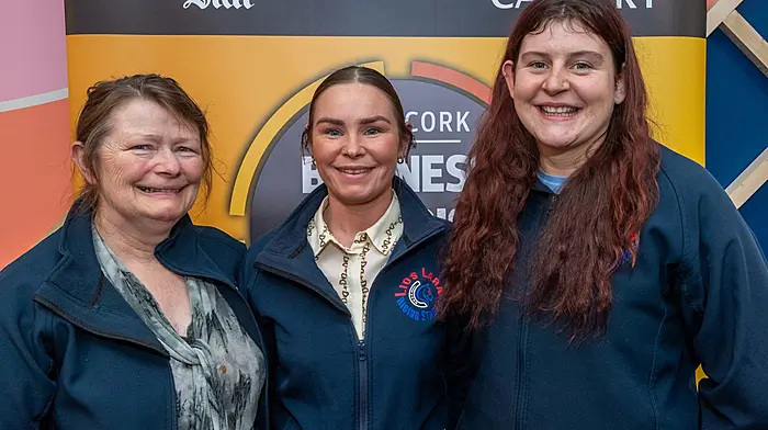 Julie O'Neill, Annie O'Neill and Kate Sheehan of Lios Lara Riding Stables. (Photo: Andy Gibson)