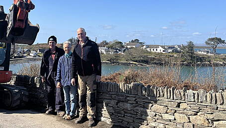 Locals stone mad about Baltimore’s restored wall! Image