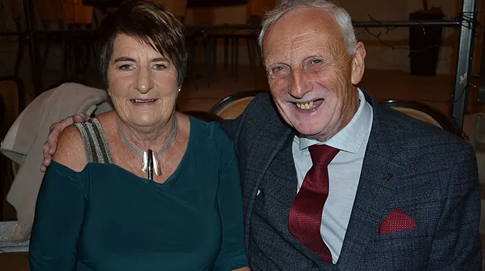 Catherine and Tom Limrick, Union Hall, enjoying the Castlehaven GAA victory dinner dance. (Photo: Anne Minihane)
