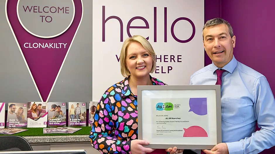 Local AIB branches are now autism-friendly and inclusive Image