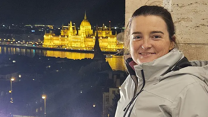 Grace represents Macra in Budapest Image