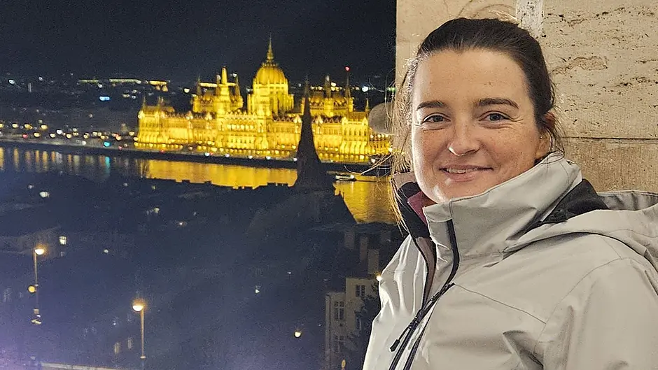 Grace represents Macra in Budapest Image