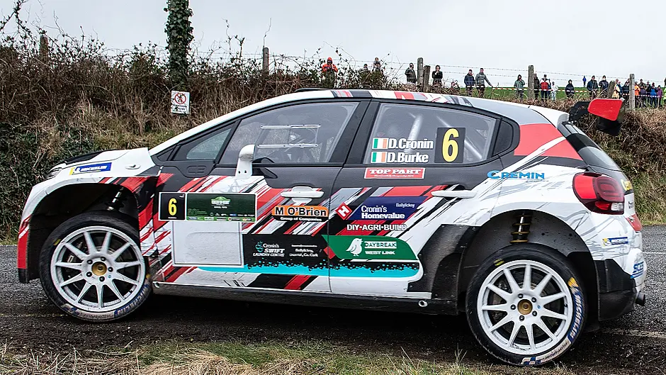 Daniel Cronin recovers to finish sixth in Circuit of Kerry Rally Image