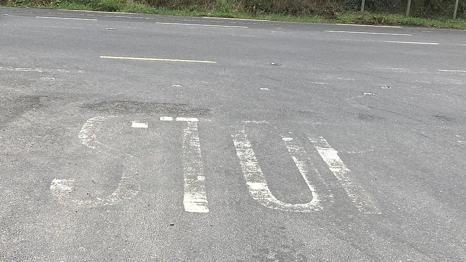 Cork County Council exploring options to tackle faded road markings Image