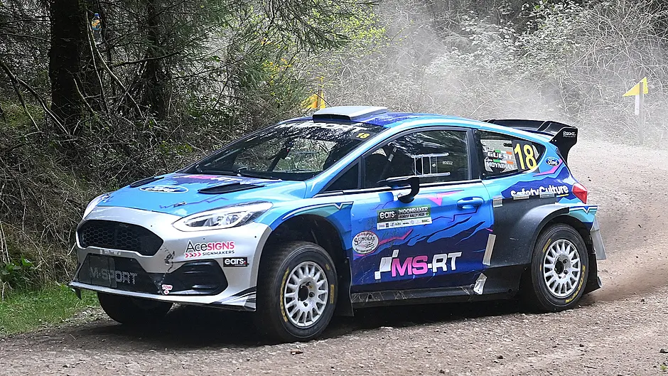 David Guest happy with his seat time in new Ford Fiesta Rally2 Image