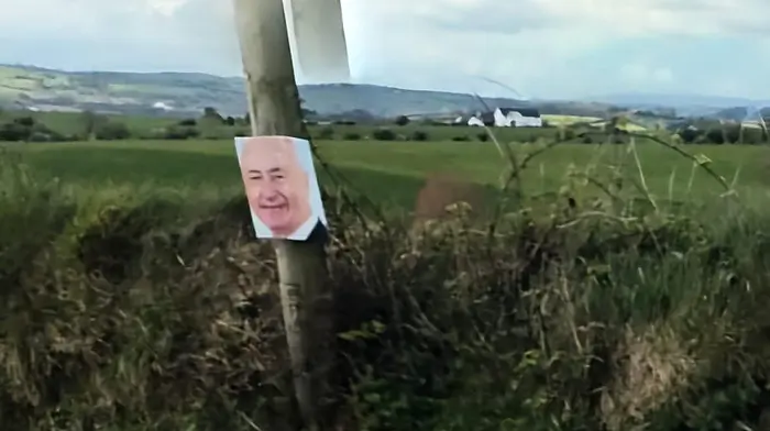 Election poster ‘bandit’ strikes one year on from elections Image