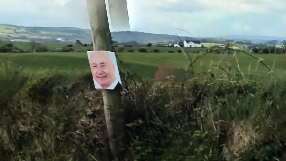 Election poster ‘bandit’ strikes one year on from elections Image