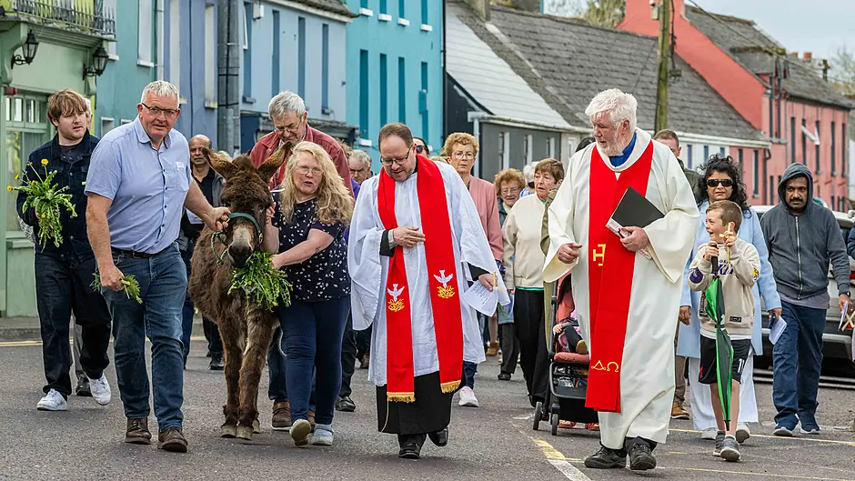 Palm Sunday celebrated in Drimoleague Image