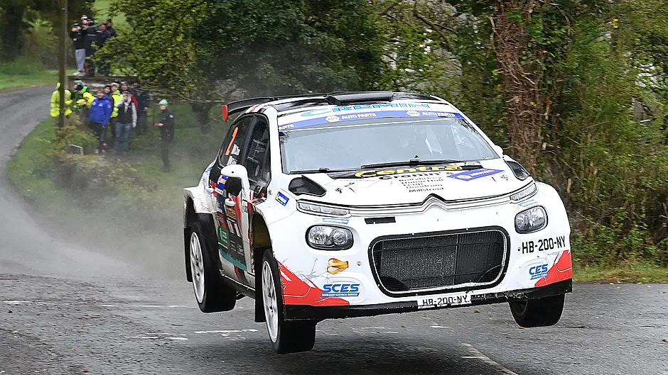 Keith Cronin leads Circuit of Ireland Rally after first day Image