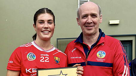 Carbery’s role in Cork’s Munster U23 and All-Ireland U16A camogie victories Image