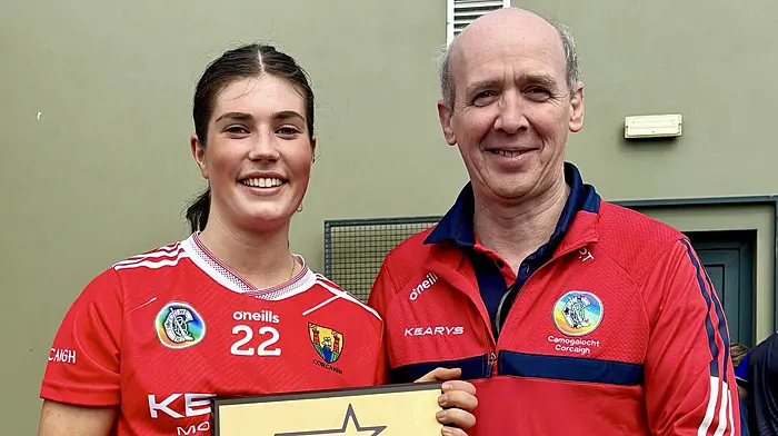 Carbery’s role in Cork’s Munster U23 and All-Ireland U16A camogie victories Image