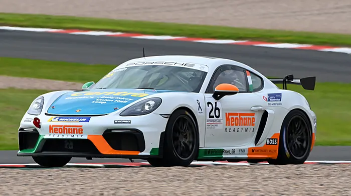 Robert Cronin races to podium finish in Donington Park Image