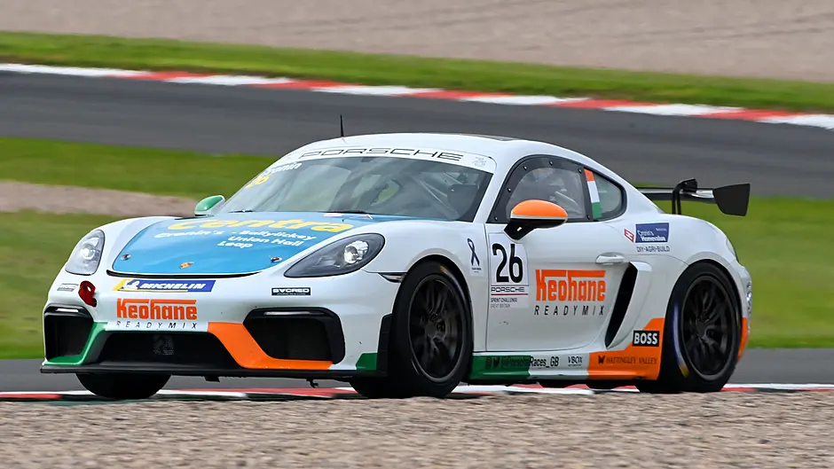 Robert Cronin races to podium finish in Donington Park Image