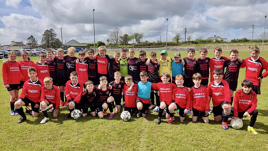 Diamonds beat Dynamos in U12 Drinagh cup derby  Image