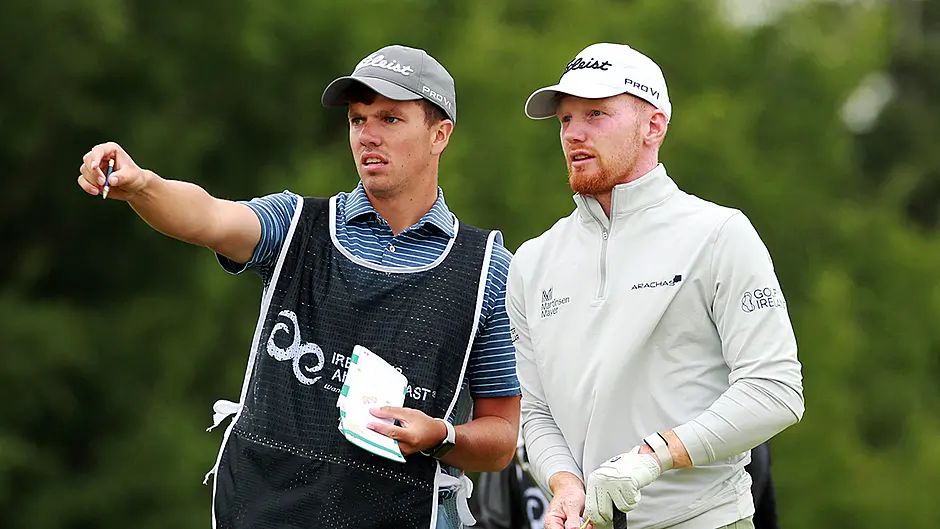 Kinsale caddie Shane O'Connell teams up with Leona Maguire Image