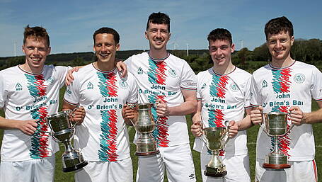 ‘A good team wins a league, a great team retains it,’ says Clonakilty boss John Leahy Image