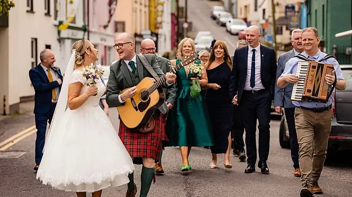 Wedding bells at Ballydehob bar Image