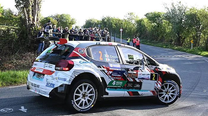 Keith Cronin crashes out as wait goes on for his first Rally of the Lakes victory Image