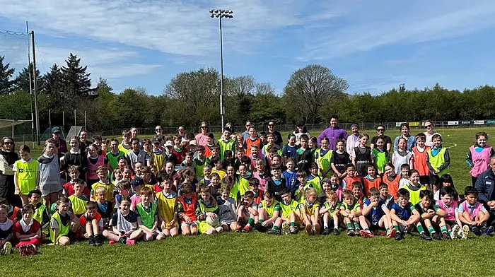 Over 130 children from first to fourth classes from Scoil Bhride, Schull National School,  and Goleen National School, took part in Gabriel Rangers’ annual parish blitz.