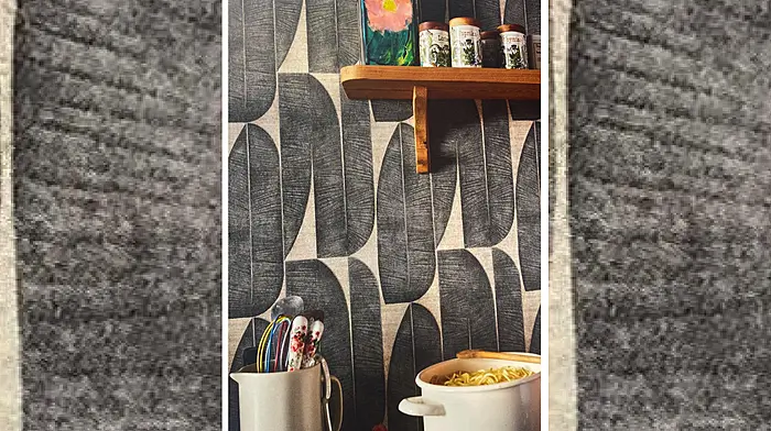 INTERIORS: Add character with wallpaper Image