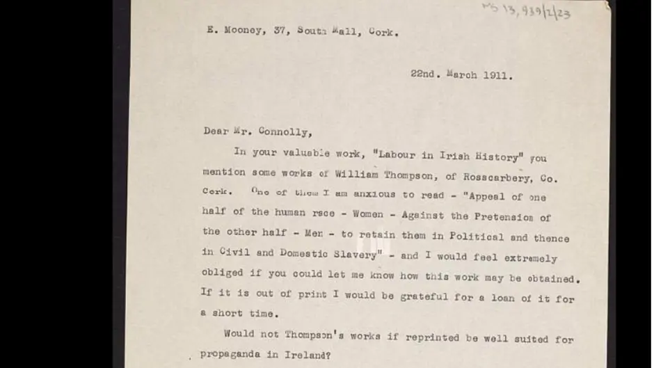 William Thompson, Ireland’s first socialist Image