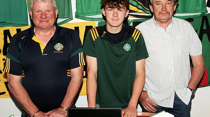 Randal Óg - Frank O'Donnell, Luke Holland and Eugene O'Sullivan.