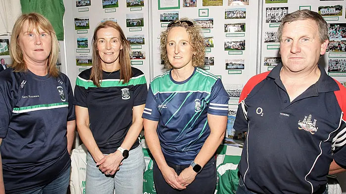 Ilen Rovers - Joanne Hickey, Donna Duggan, Shirley O'Sullivan and Seán O'Sullivan.