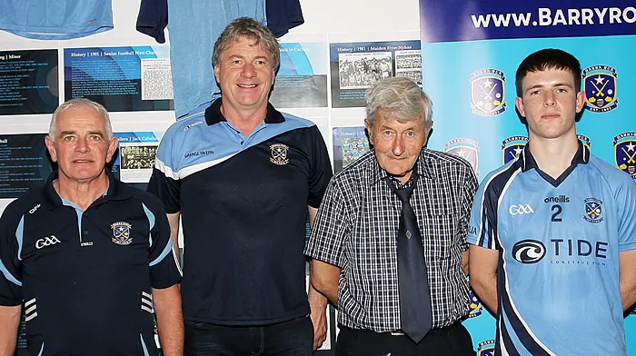 Barryroe - Pat Lawton, Eoin McCarthy, Seán De Barra and Diarmuid McCarthy.