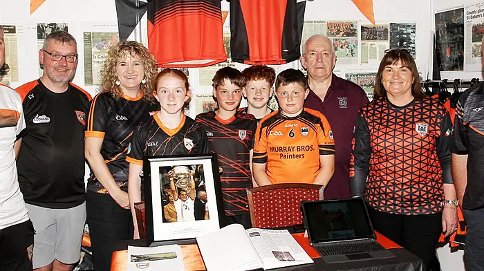 St Colms members attending the Carbery GAA Centenary Celebration in the Parkway Hotel on Sunday.